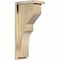 Ekena Millwork Monterey Rough Sawn Corbel w/Backplate, Douglas Fir, 6"W x 10"D x 22"H COR06X10X22MON01RDF - alternate 1